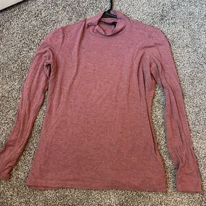 Women's Pink Long Sleeve Top